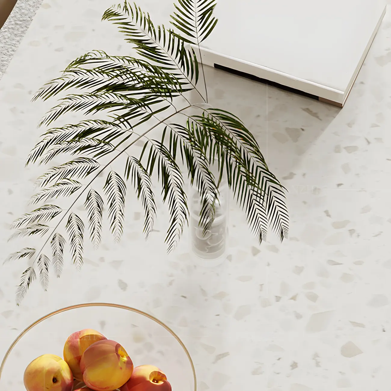 Modern White Stone Double Pedestal Bar Tables Image - 9 | homeyfad