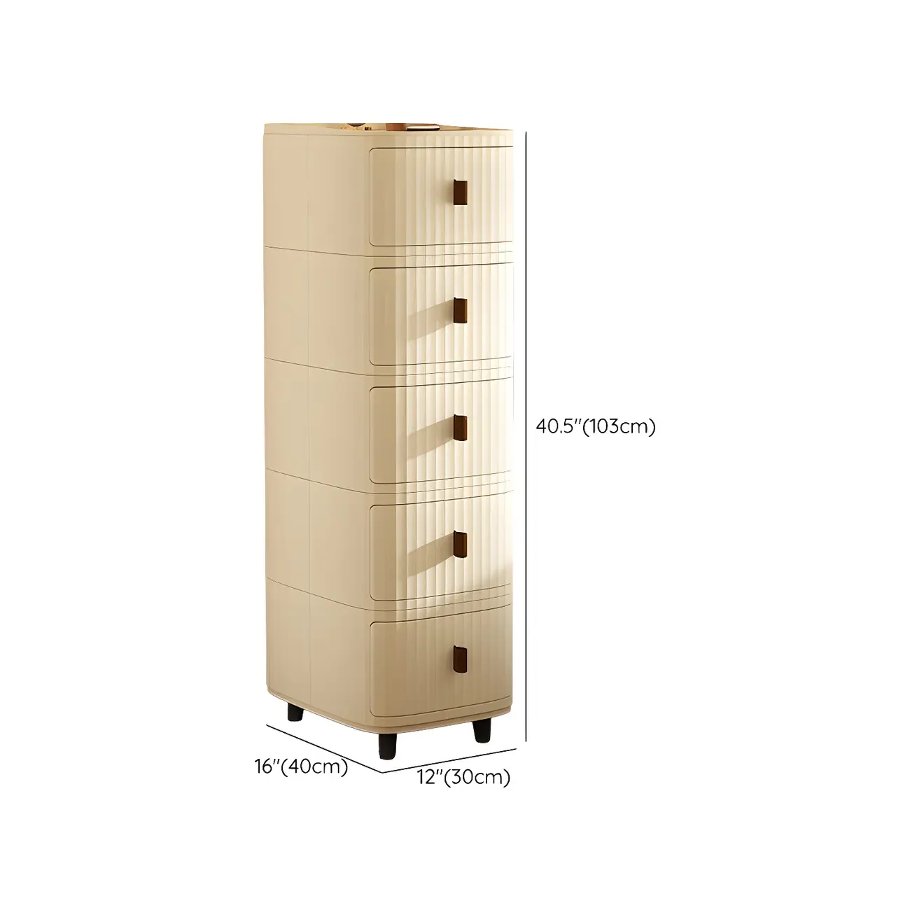 Modern Beige Bedside Table with Drawer Storage Nightstands Image - 38 | homeyfad