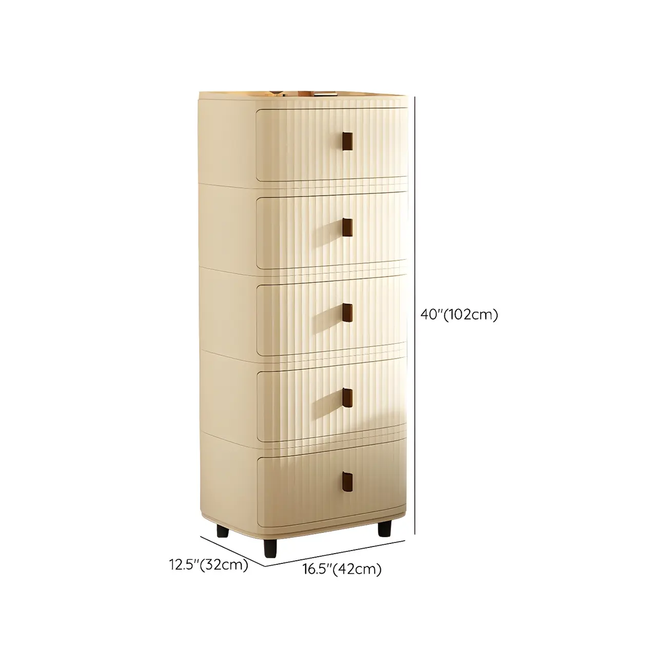 Modern Beige Bedside Table with Drawer Storage Nightstands Image - 42 | homeyfad