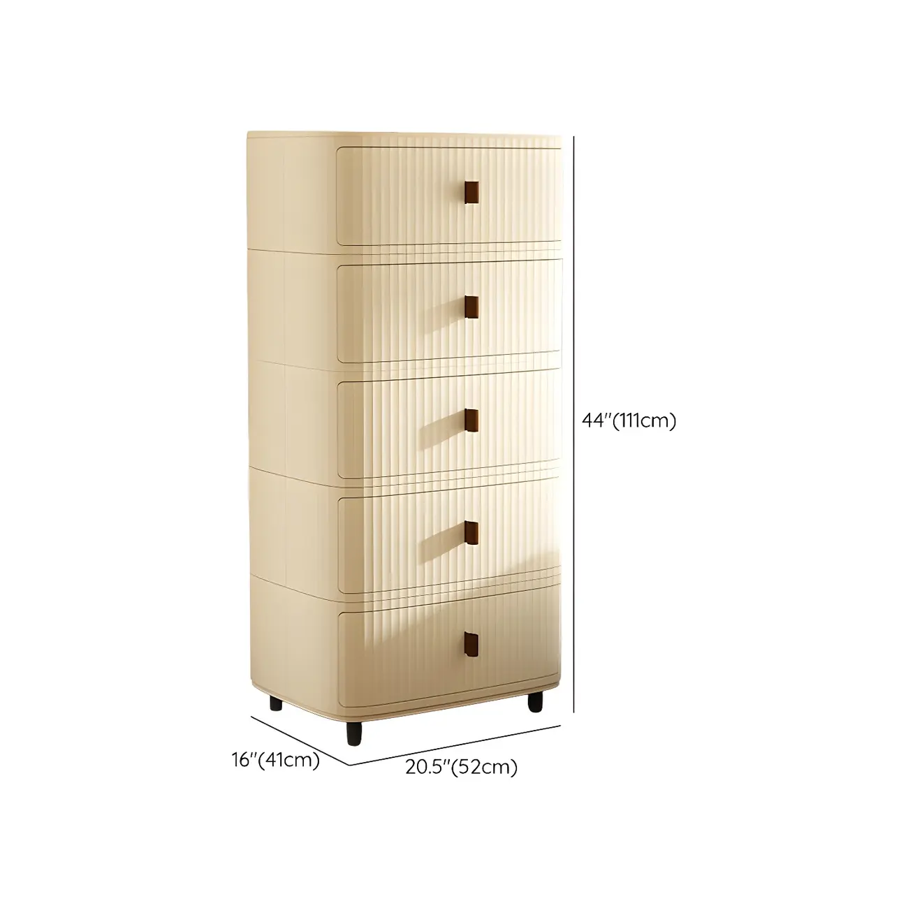 Modern Beige Bedside Table with Drawer Storage Nightstands Image - 46 | homeyfad