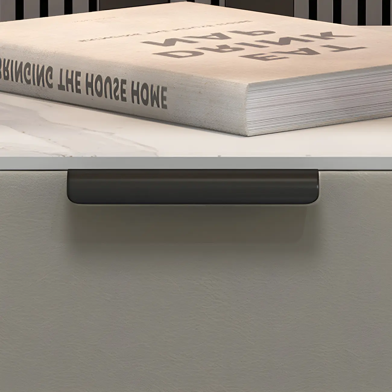 Modern Wood Nightstand with Glass Countertop and Drawer Image - 13 | homeyfad