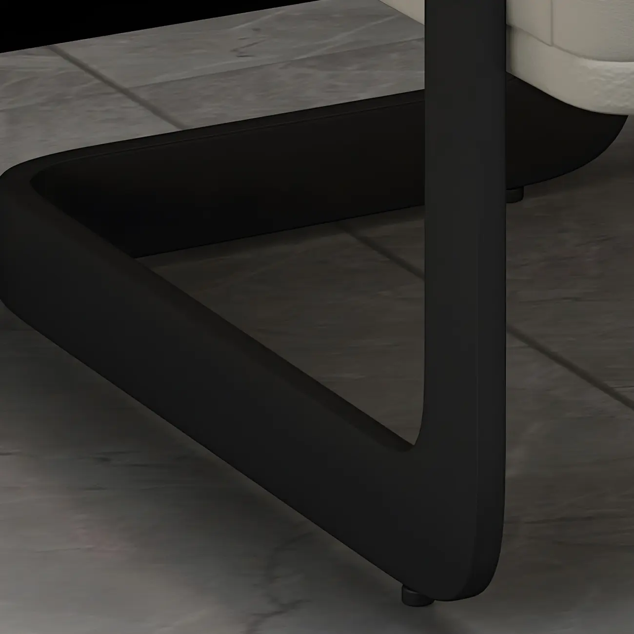 Modern Wood Nightstand with Glass Countertop and Drawer Image - 17 | homeyfad