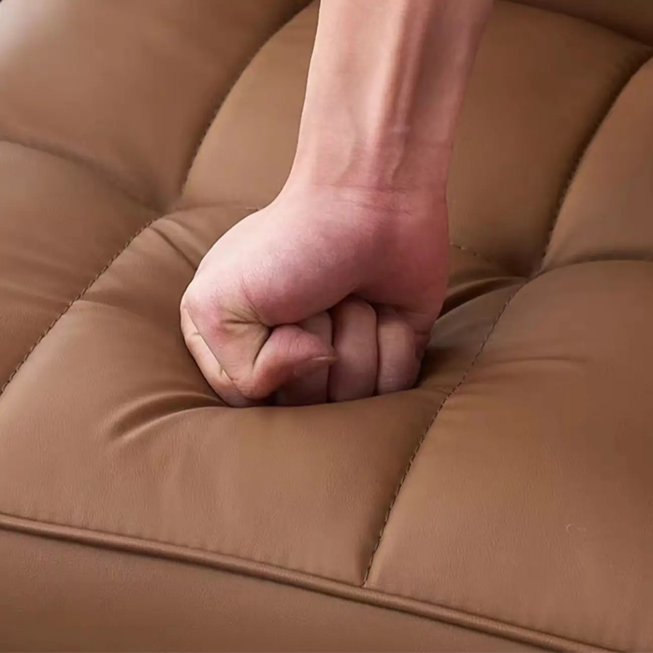 Glam Leather Adjustable Bar Stools with High Back Image - 10 | homeyfad