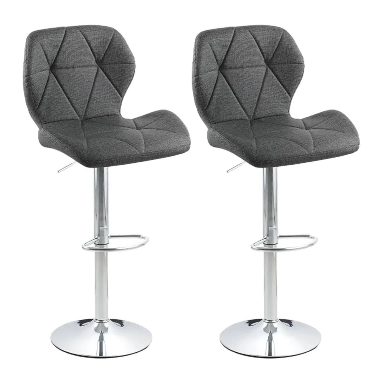 Bucket Swivel Armless Leather Adjustable Bar Stools Image - 51 | homeyfad