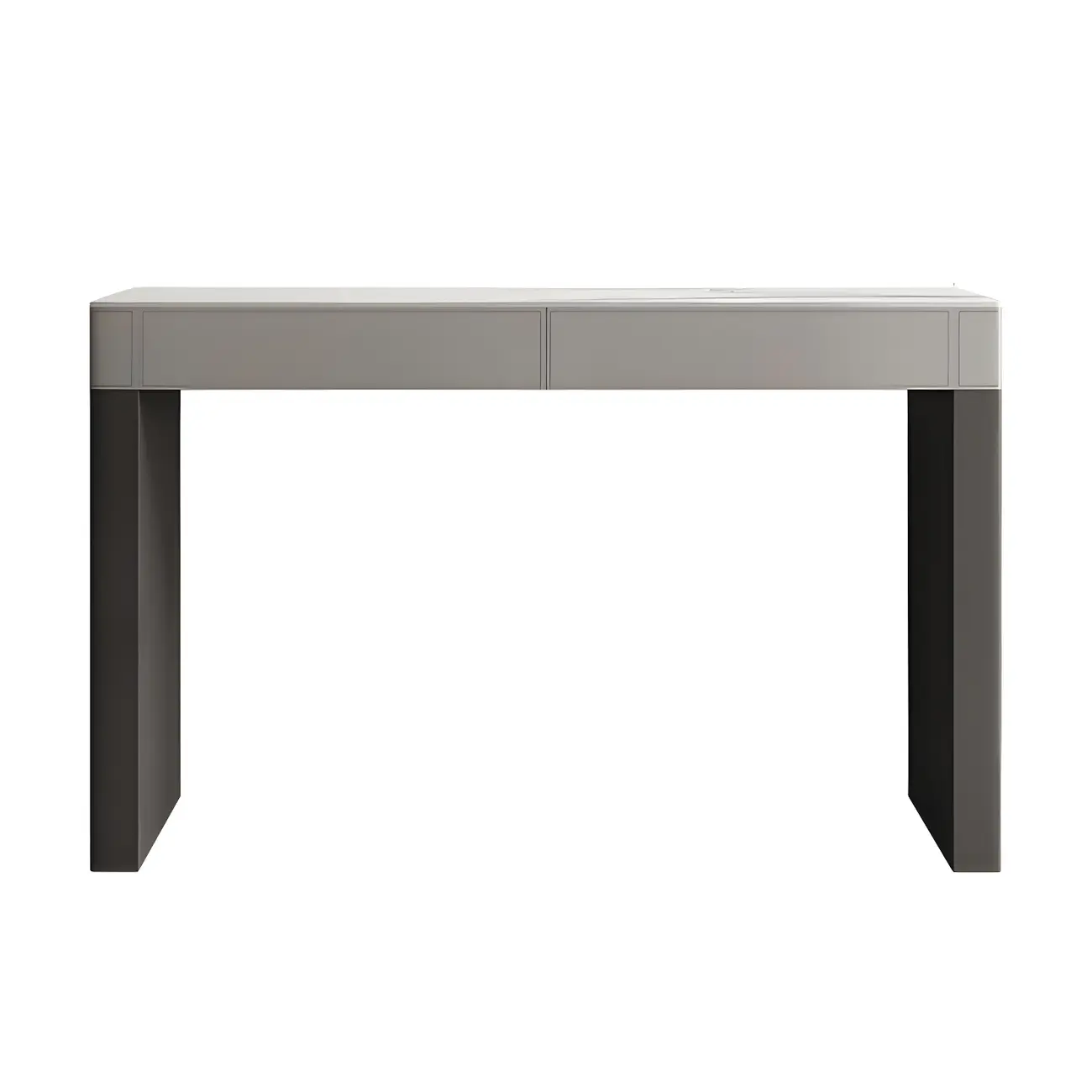 Modern Beige Orange Stone Top Wooden Drawer Bar Tables Image - 8 | homeyfad