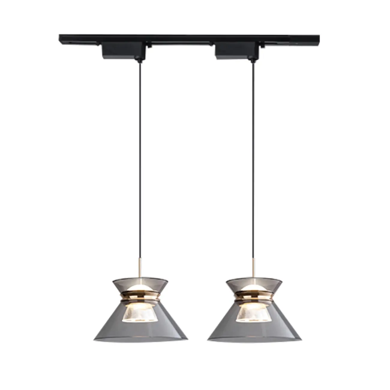 Modern Black Adjustable Tapered Pendant Light Image - 5 | homeyfad
