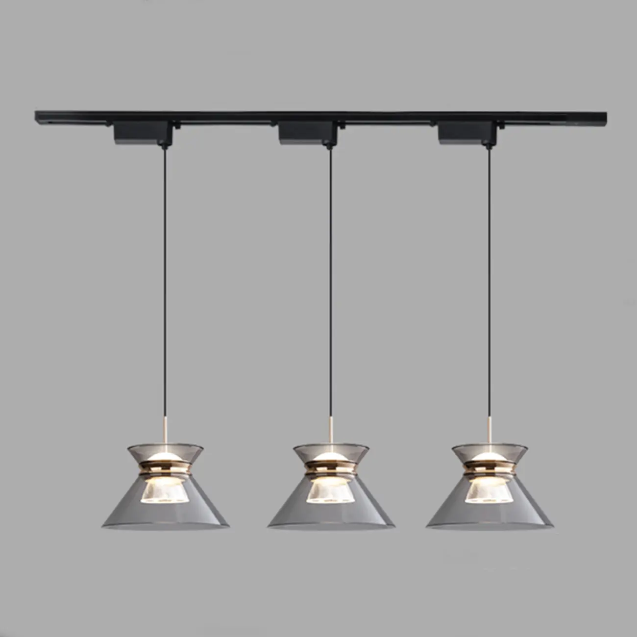 Modern Black Adjustable Tapered Pendant Light Image - 10 | homeyfad