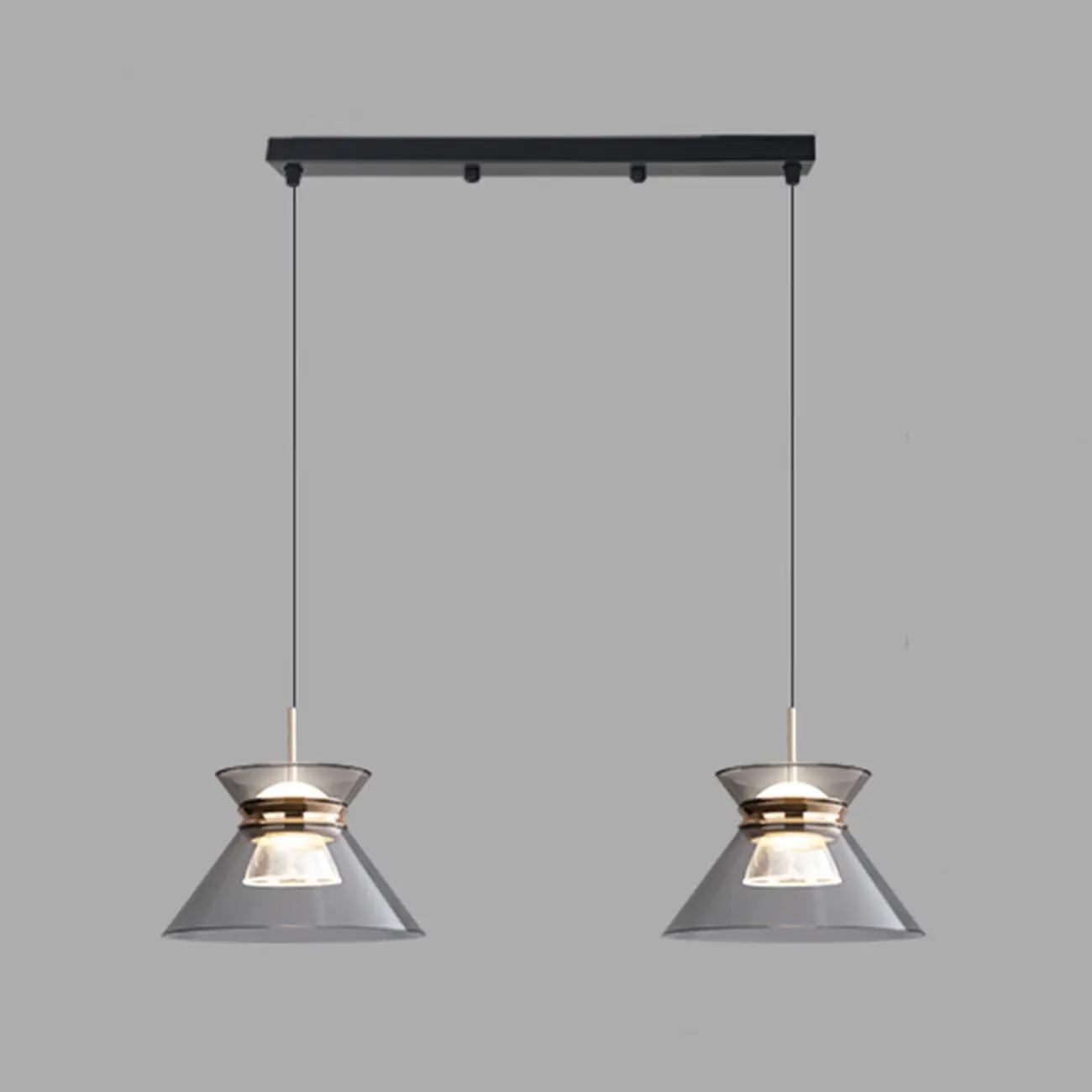 Modern Black Adjustable Tapered Pendant Light Image - 11 | homeyfad