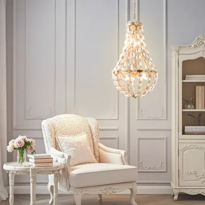  Modern Dome Ceramics Chandelier for Elegant Dining Room Image - 4