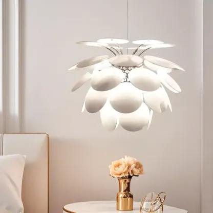 5 Tiers Modern Chandelier with Adjustable Metal Structure Image - 2
