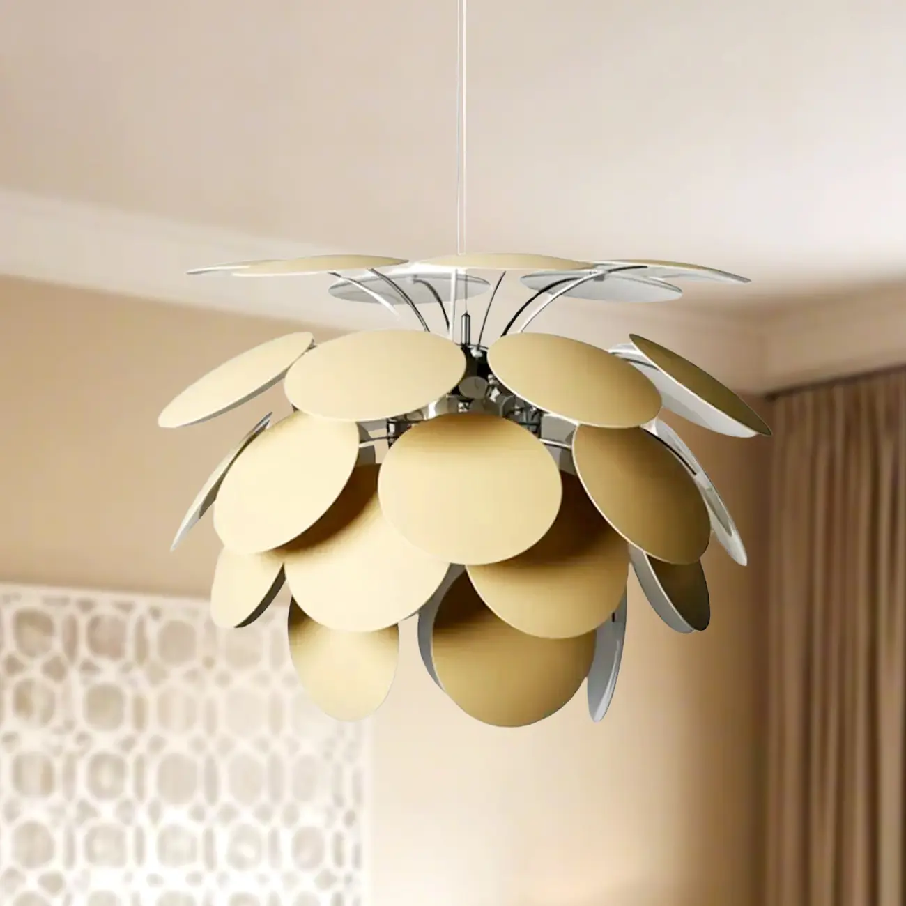 5 Tiers Modern Chandelier with Adjustable Metal Structure Image - 5 | homeyfad