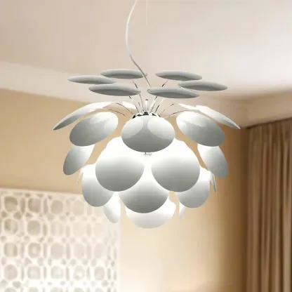 5 Tiers Modern Chandelier with Adjustable Metal Structure Image - 7