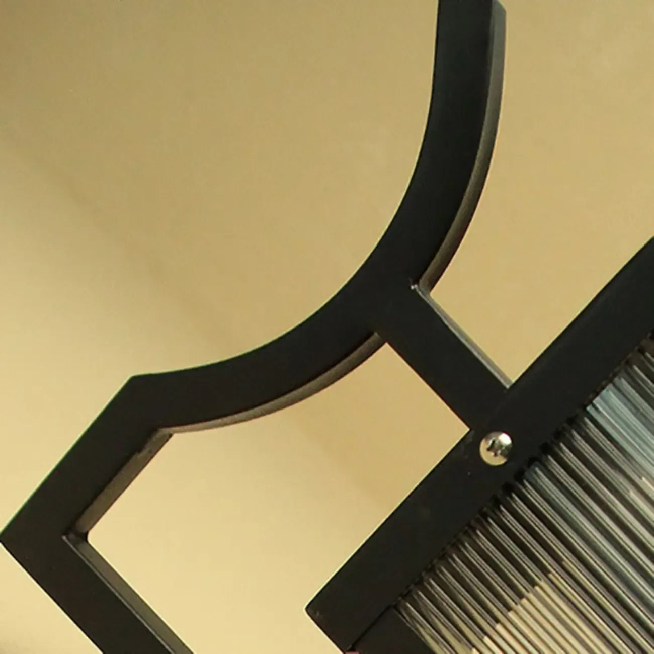 Modern Steel 19.5" Outdoor Wall Sconce with Glass Shade