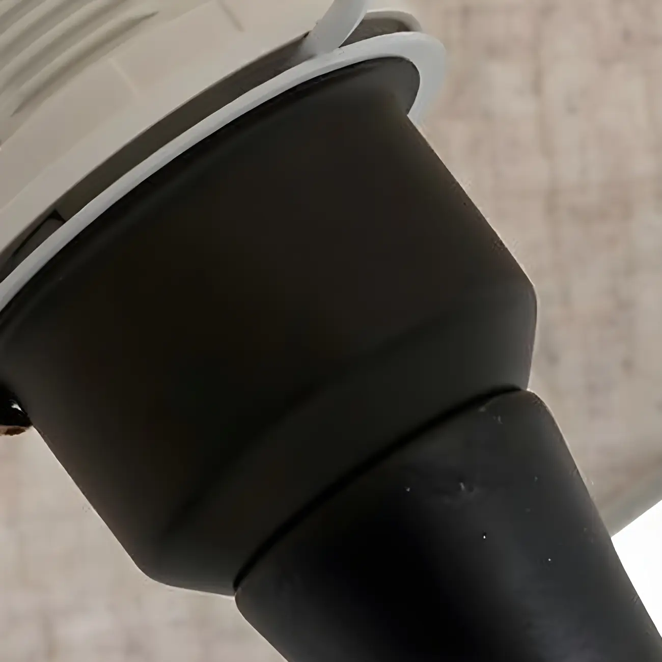 Bedside Elegant Black/White Metal Fabric Table Lamp Image - 6 | homeyfad