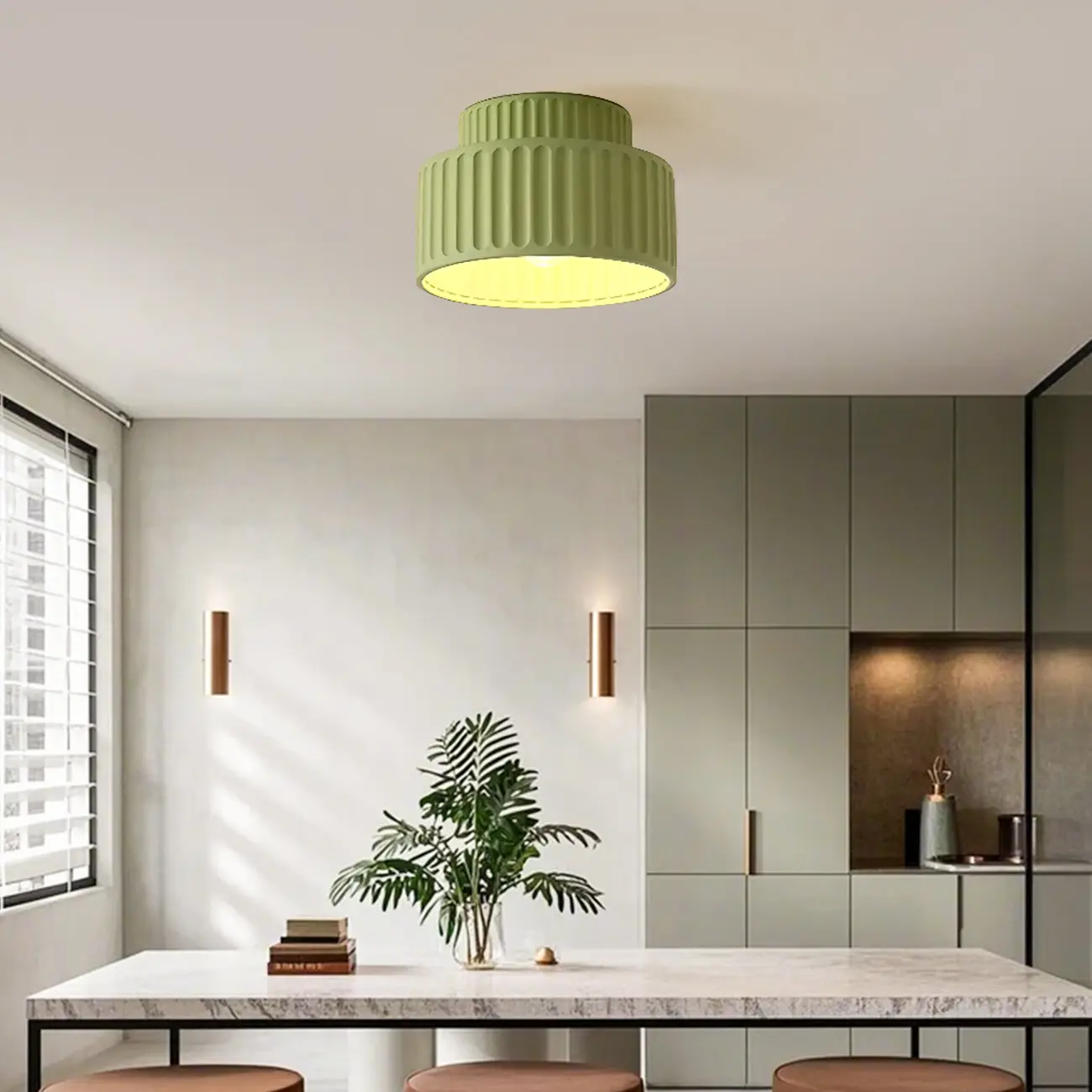 5 to 9 Inch Cylinder Ceiling Light for Modern Living Room  Image - 1 | homeyfad