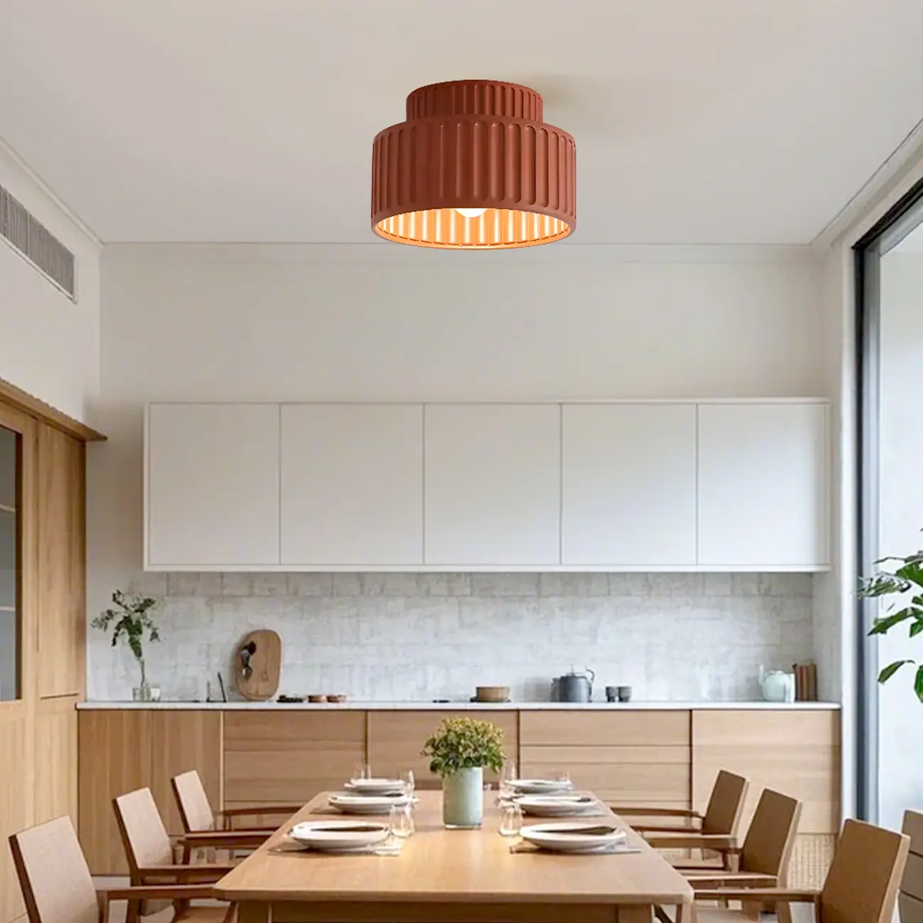 5 to 9 Inch Cylinder Ceiling Light for Modern Living Room  Image - 2 | homeyfad