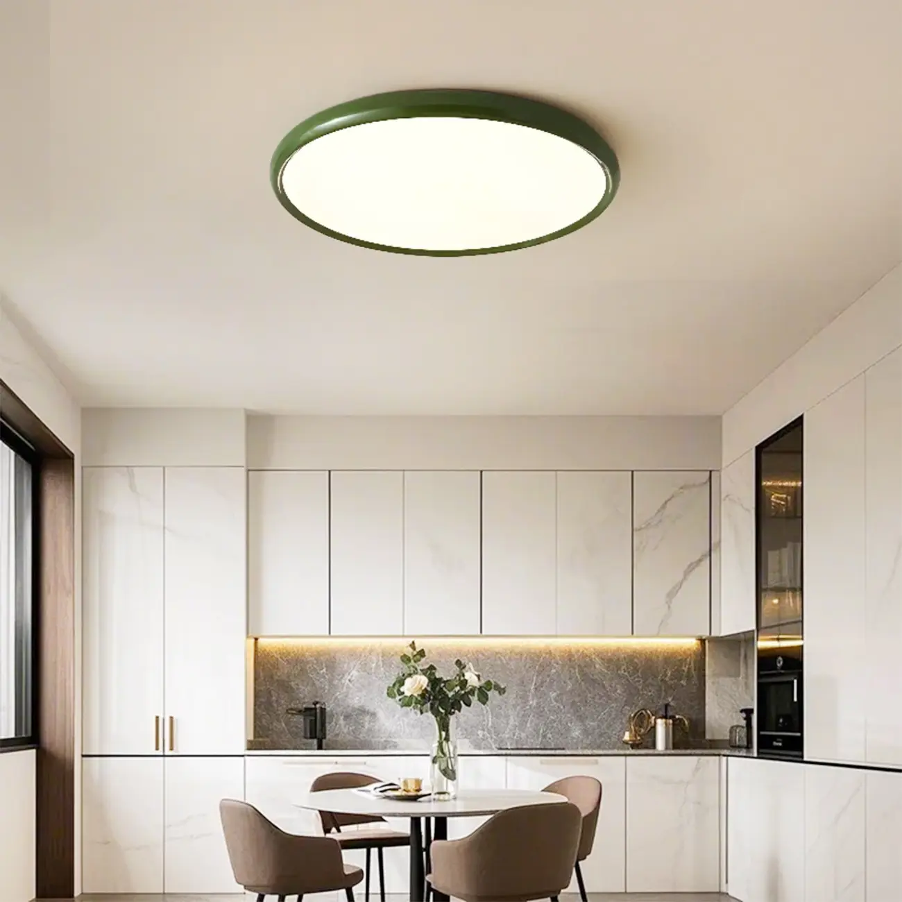 Dimmable Acrylic Round LED Ceiling Light for Residential Use Image - 1 | homeyfad