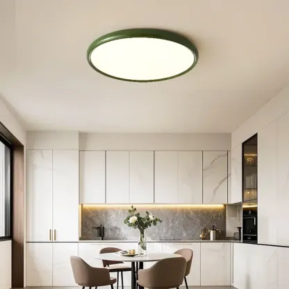 Dimmable Acrylic Round LED Ceiling Light for Residential Use Image - 1