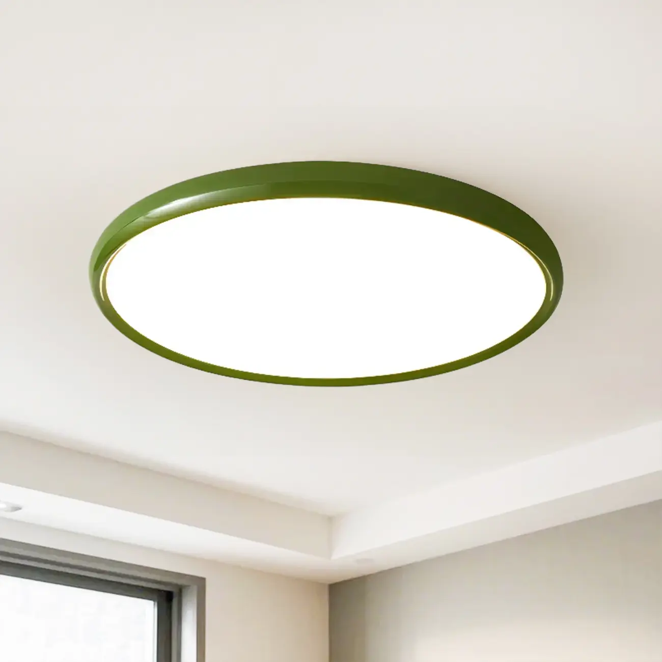 Dimmable Acrylic Round LED Ceiling Light for Residential Use Image - 6 | homeyfad