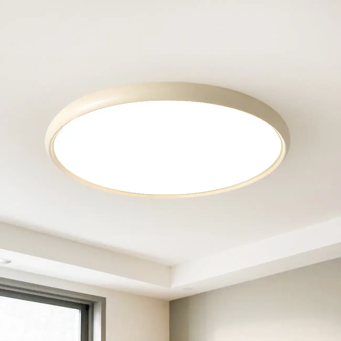 Dimmable Acrylic Round LED Ceiling Light for Residential Use Image - 8