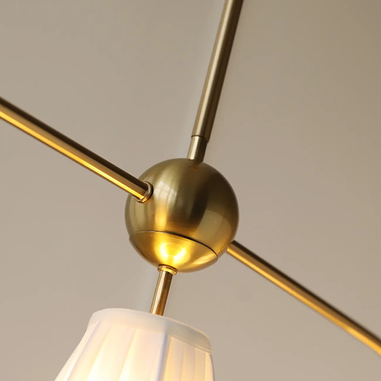 Geometric Metal Pendant Light for Dining Area Image - 10 | homeyfad