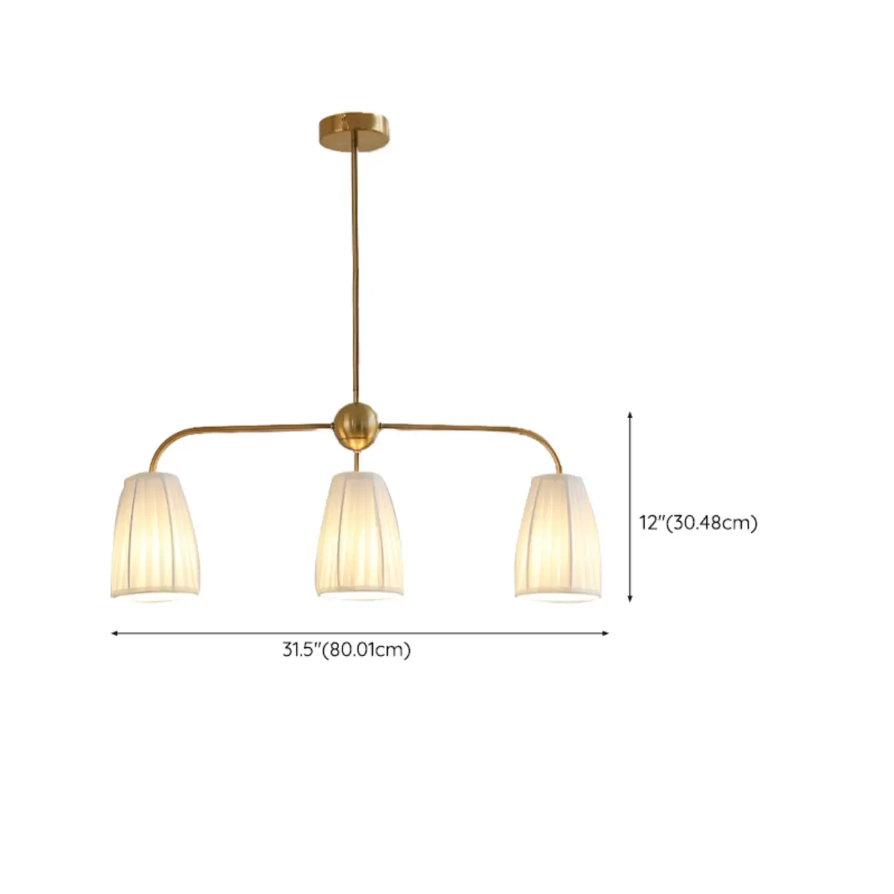 Geometric Metal Pendant Light for Dining Area Image - 19