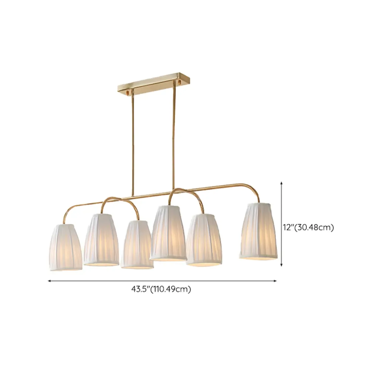 Geometric Metal Pendant Light for Dining Area Image - 21