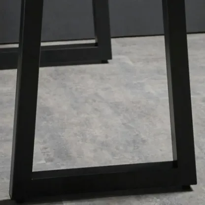 Industrial Brown Wood and Iron Structure Bar Tables Image - 6