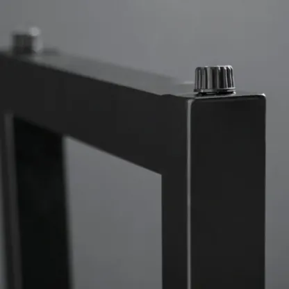Industrial Brown Wood and Iron Structure Bar Tables Image - 8