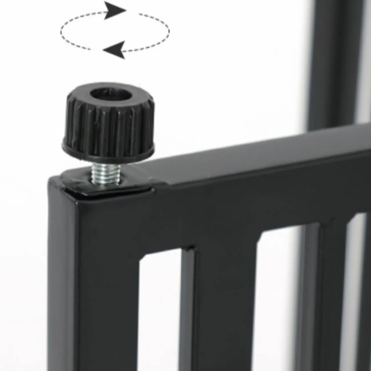 Industrial Brown Wood and Iron Structure Bar Tables Image - 9 | homeyfad