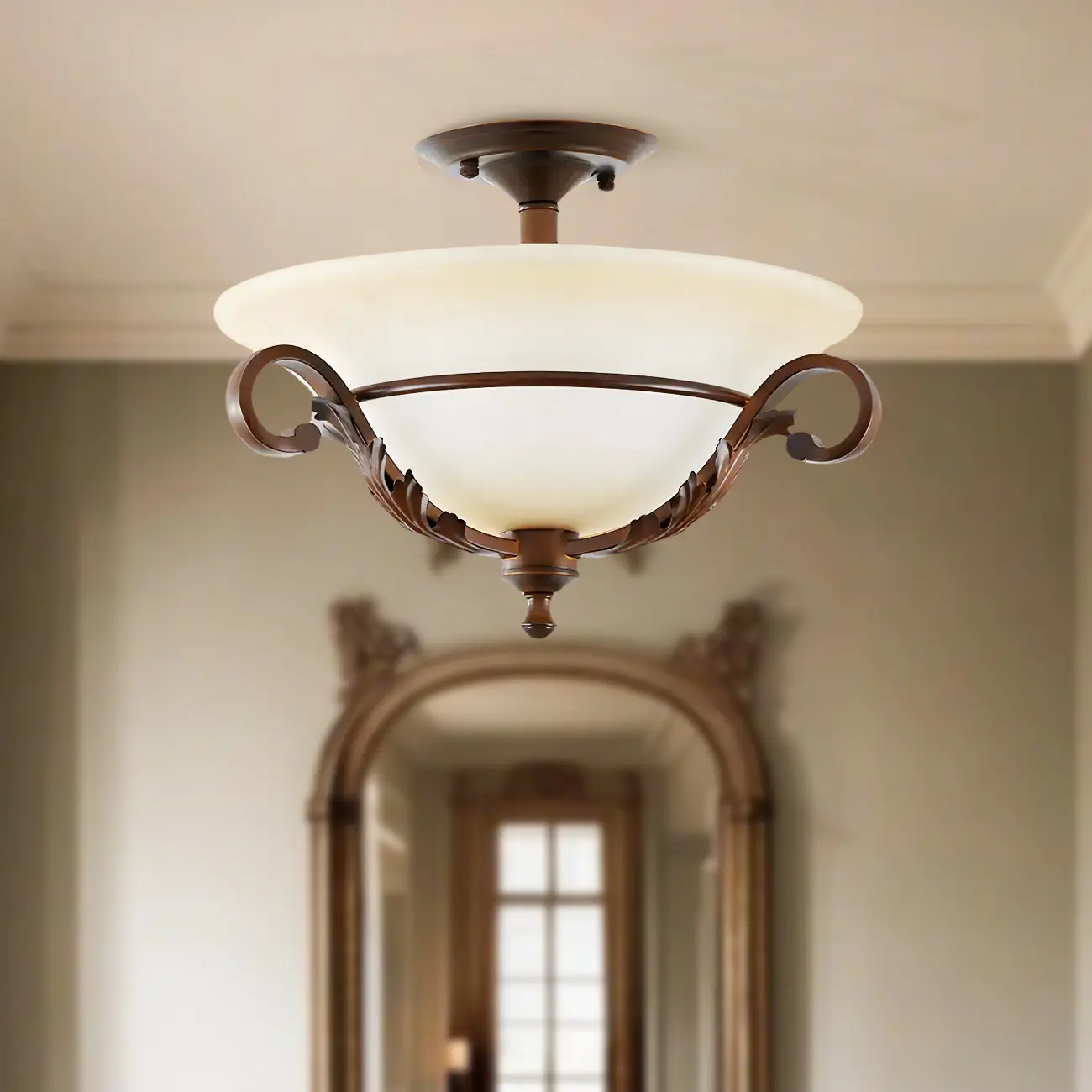 Contemporary 3-Light Ceiling Lamp for Living Room Decor Image - 2 | homeyfad