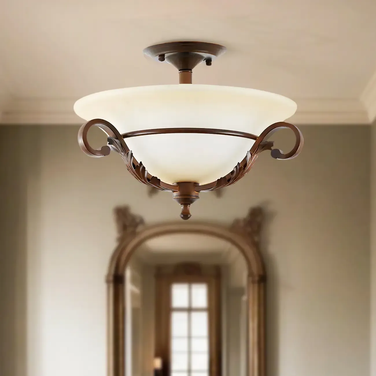 Contemporary 3-Light Ceiling Lamp for Living Room Decor Image - 2