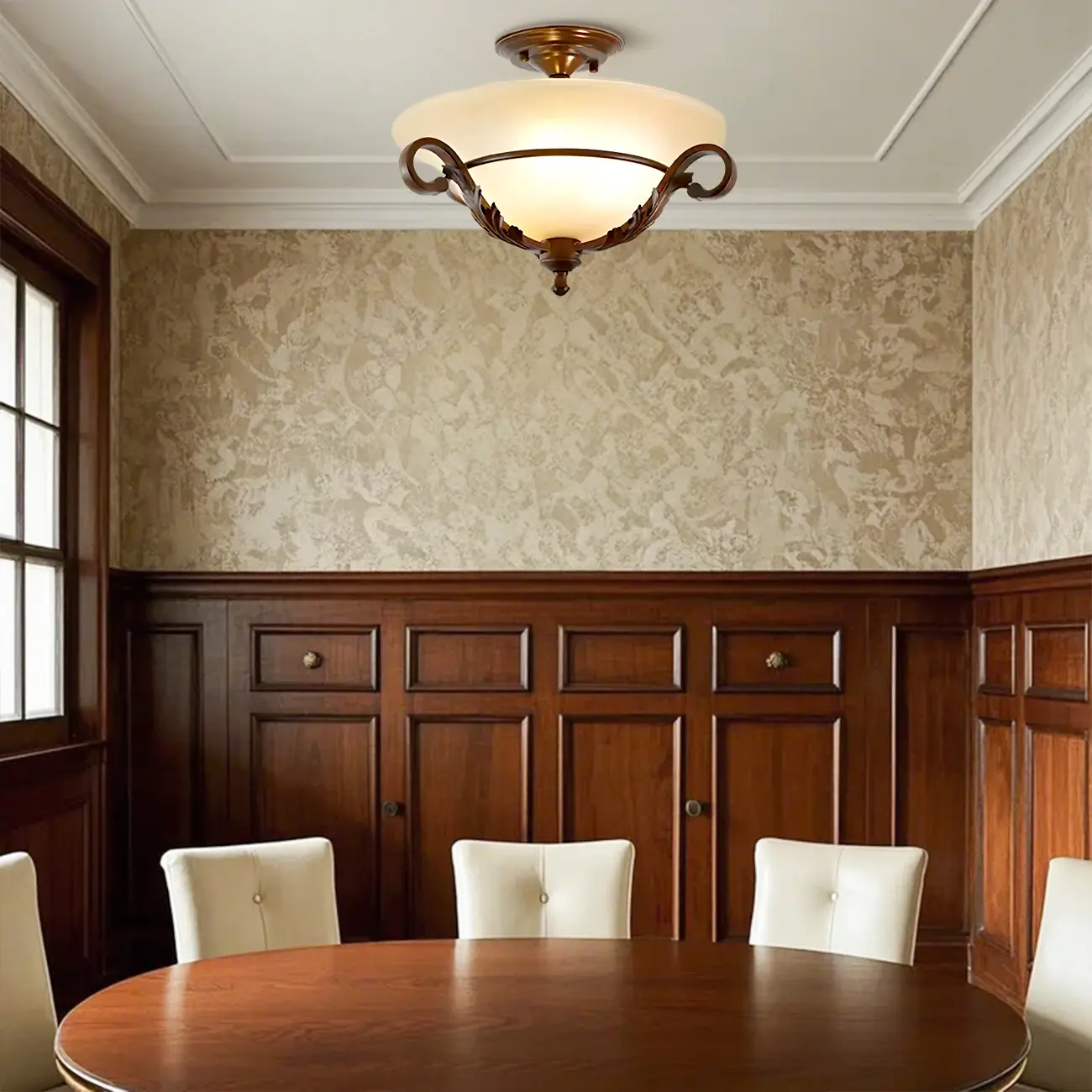 Contemporary 3-Light Ceiling Lamp for Living Room Decor Image - 5 | homeyfad