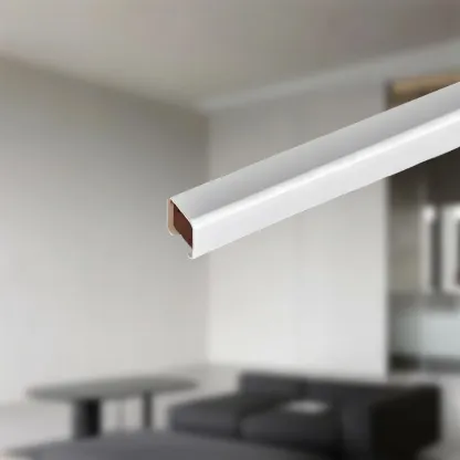 Modern Rectangular LED Island Pendant Light for Kitchen Image - 3