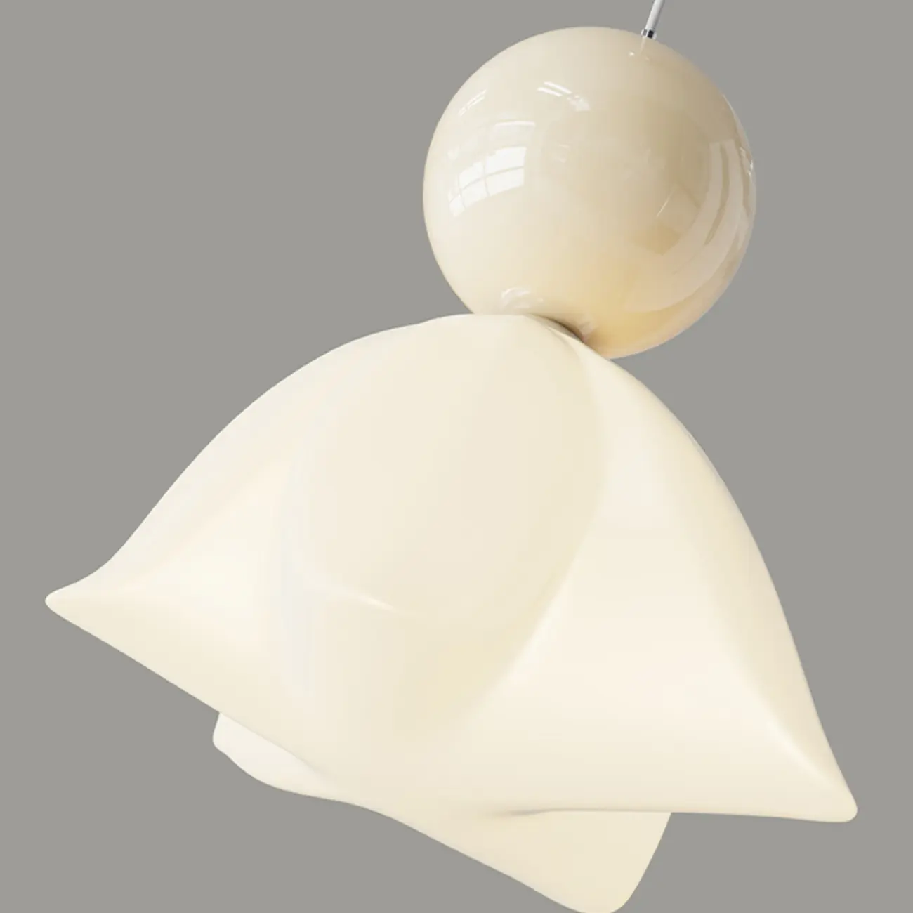3-Light Modern Chrome Plastic Island Pendant Light Image - 7 | homeyfad
