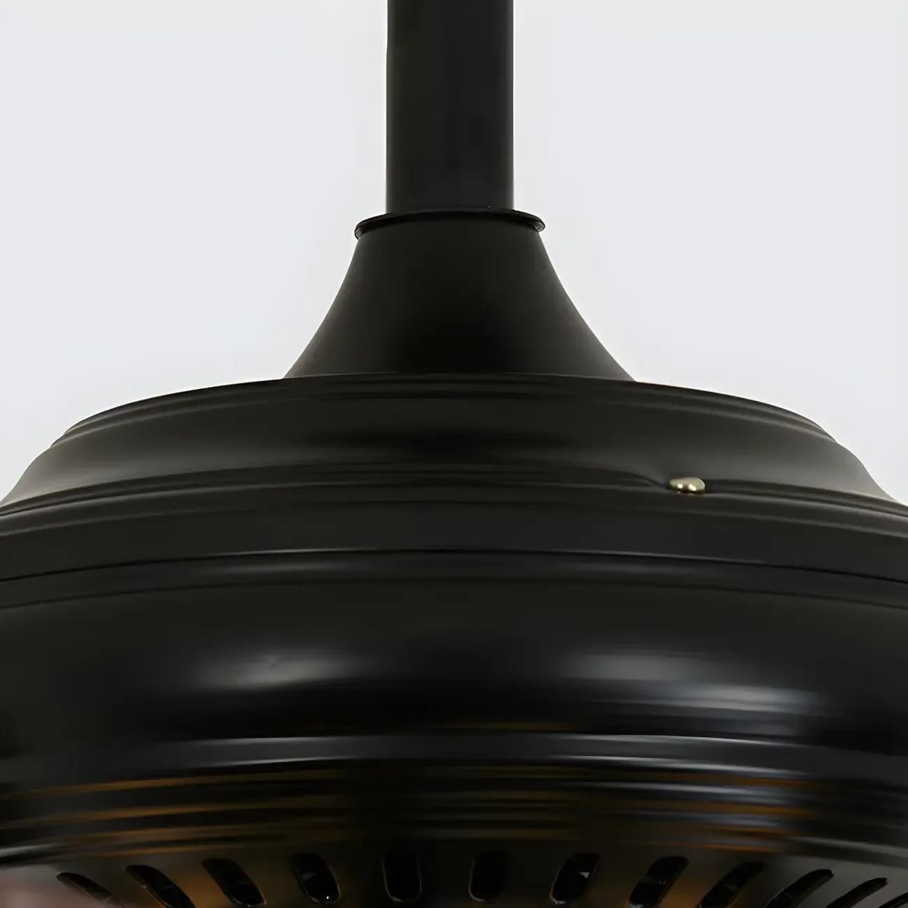 52-Inch Modern Black Chandelier Ceiling Fan with Remote