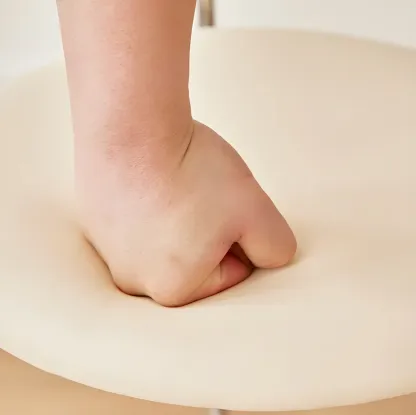 Modern Metal Comfort Cushion Durable High-Back Bar Stool Image - 7