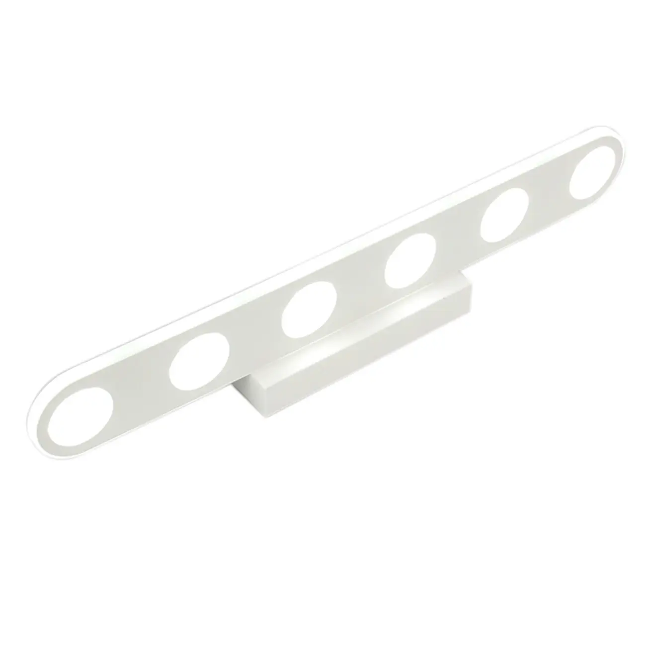 Durable Metal LED Bar Vanity Light with Acrylic Shade for Bathroom Image - 5 | homeyfad