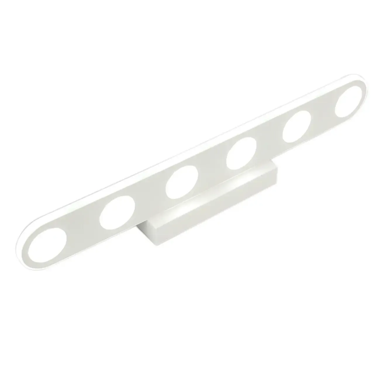 Durable Metal LED Bar Vanity Light with Acrylic Shade for Bathroom Image - 5