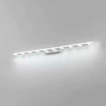 Durable Metal LED Bar Vanity Light with Acrylic Shade for Bathroom Image - 7