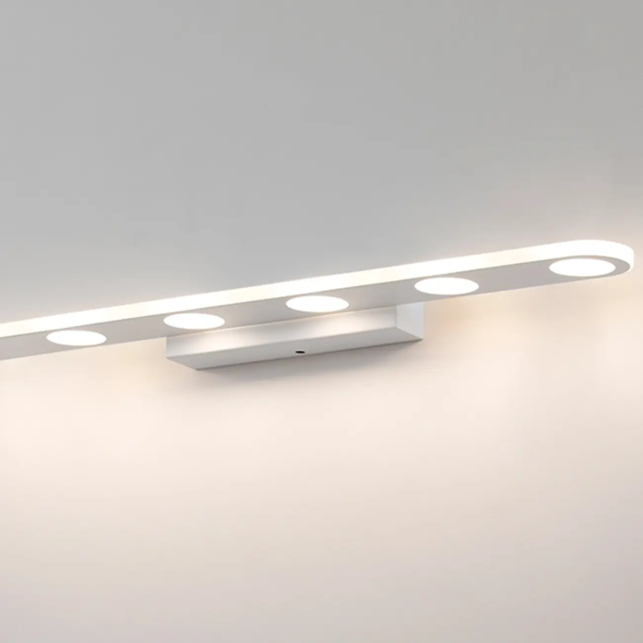 Durable Metal LED Bar Vanity Light with Acrylic Shade for Bathroom Image - 8 | homeyfad