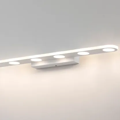 Durable Metal LED Bar Vanity Light with Acrylic Shade for Bathroom Image - 8
