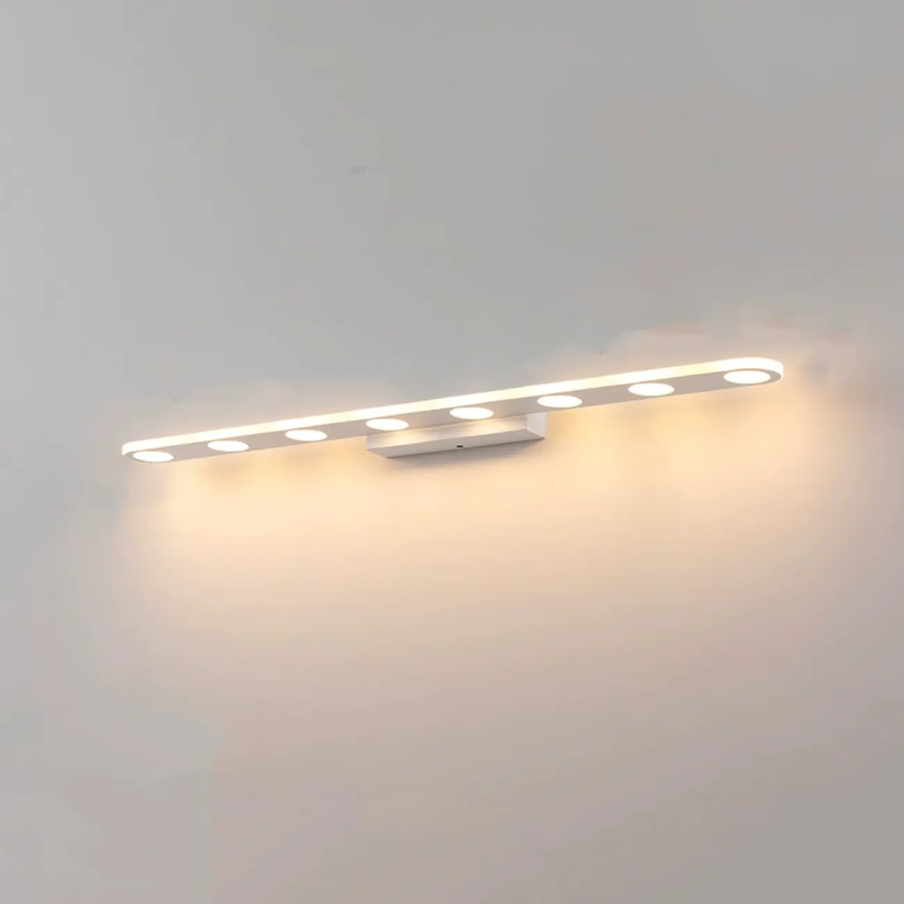 Durable Metal LED Bar Vanity Light with Acrylic Shade for Bathroom Image - 10 | homeyfad