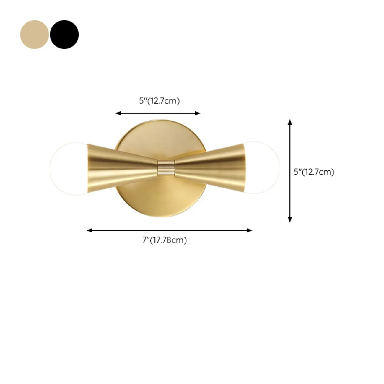 Traditional Metal Geometric Vanity Light for Bedroom #size | homeyfad