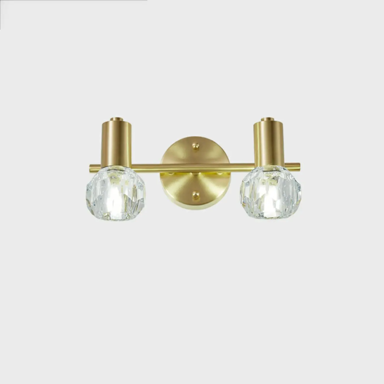 Gold Crystal Modern Vanity Light for Bathroom Decor Image - 4 | homeyfad