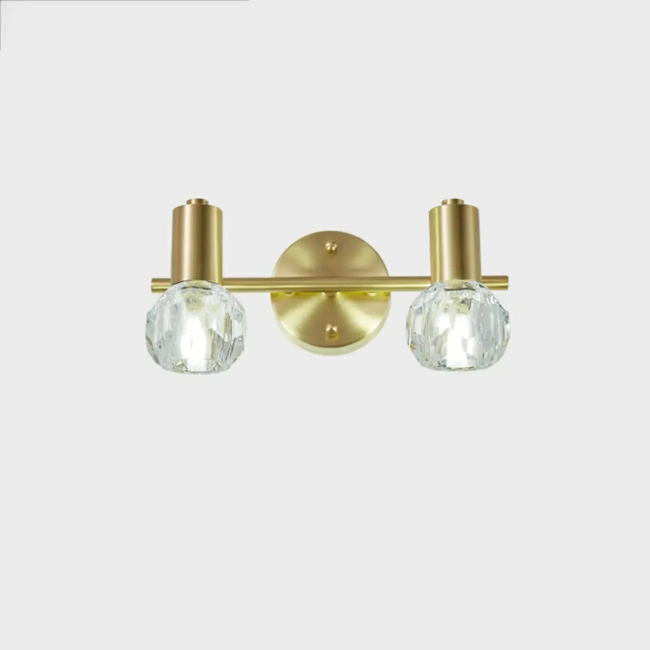 Gold Crystal Modern Vanity Light for Bathroom Decor Image - 4