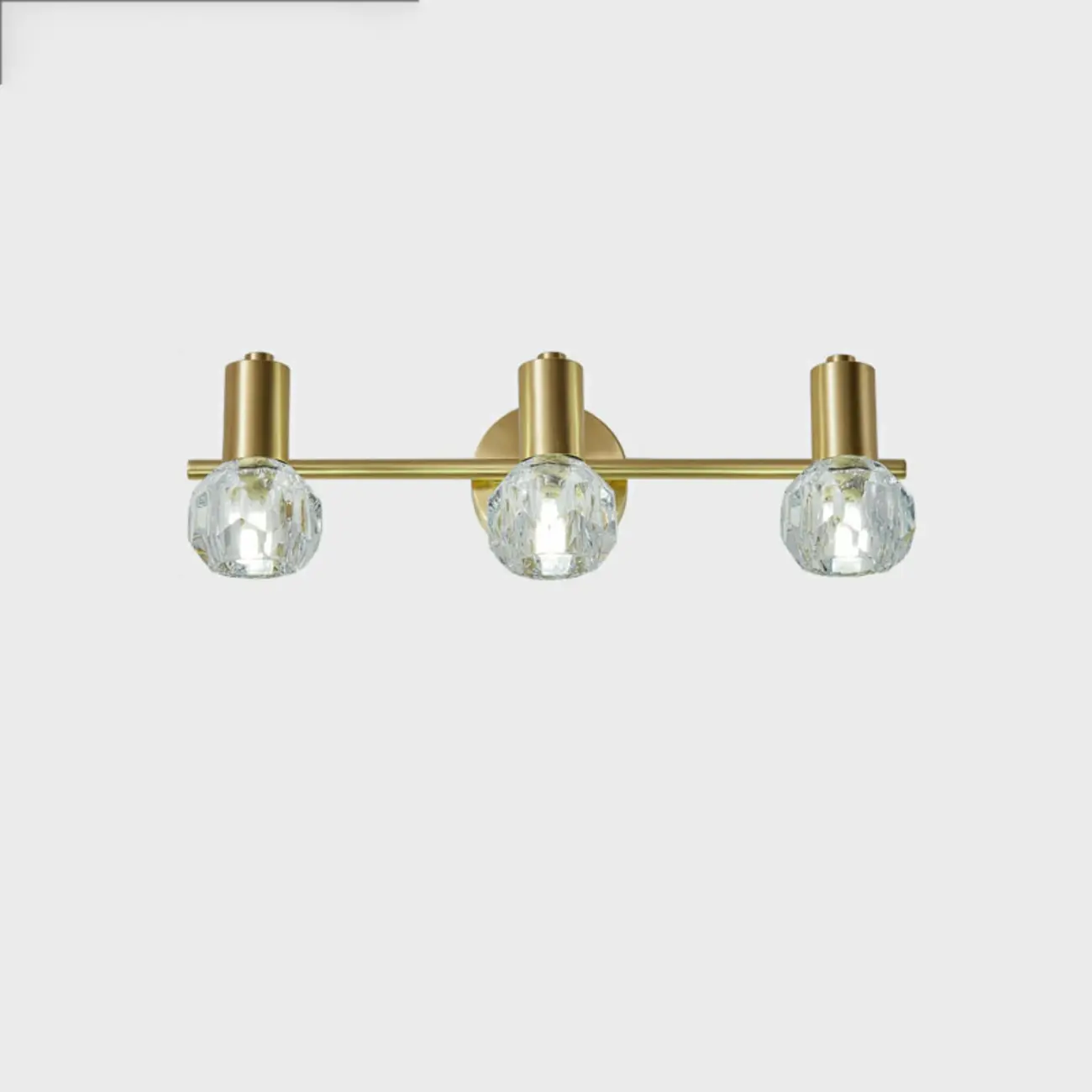 Gold Crystal Modern Vanity Light for Bathroom Decor Image - 5 | homeyfad