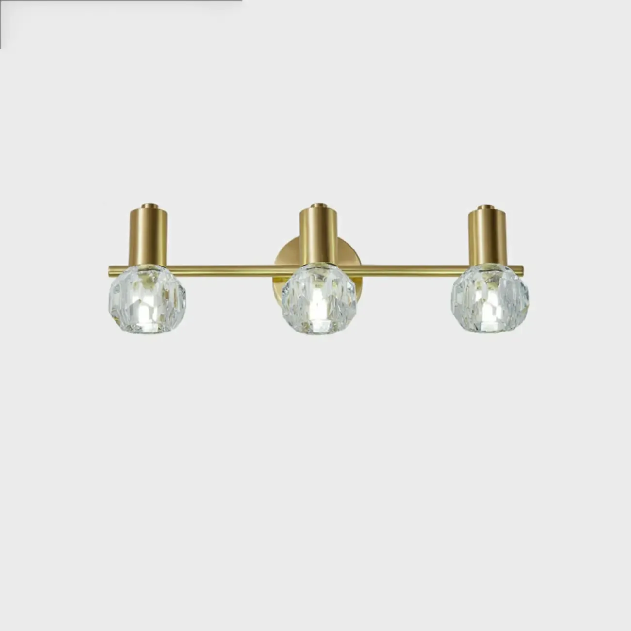 Gold Crystal Modern Vanity Light for Bathroom Decor Image - 5