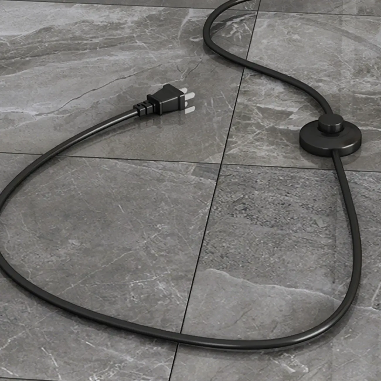 Modern Adjustable Height Metal Arc Floor Lamp with Storage Shelf Image - 11