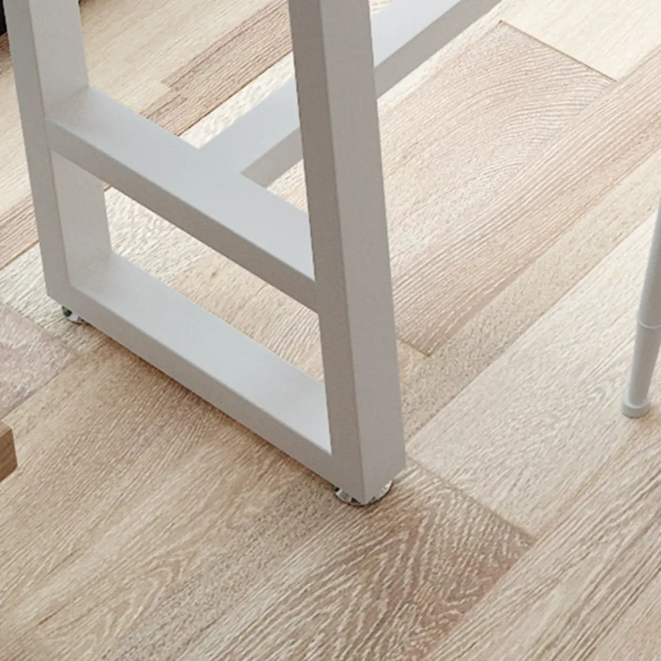 Modern Rustic Pine Wood Top Iron Base Bar Table Image - 12 | homeyfad